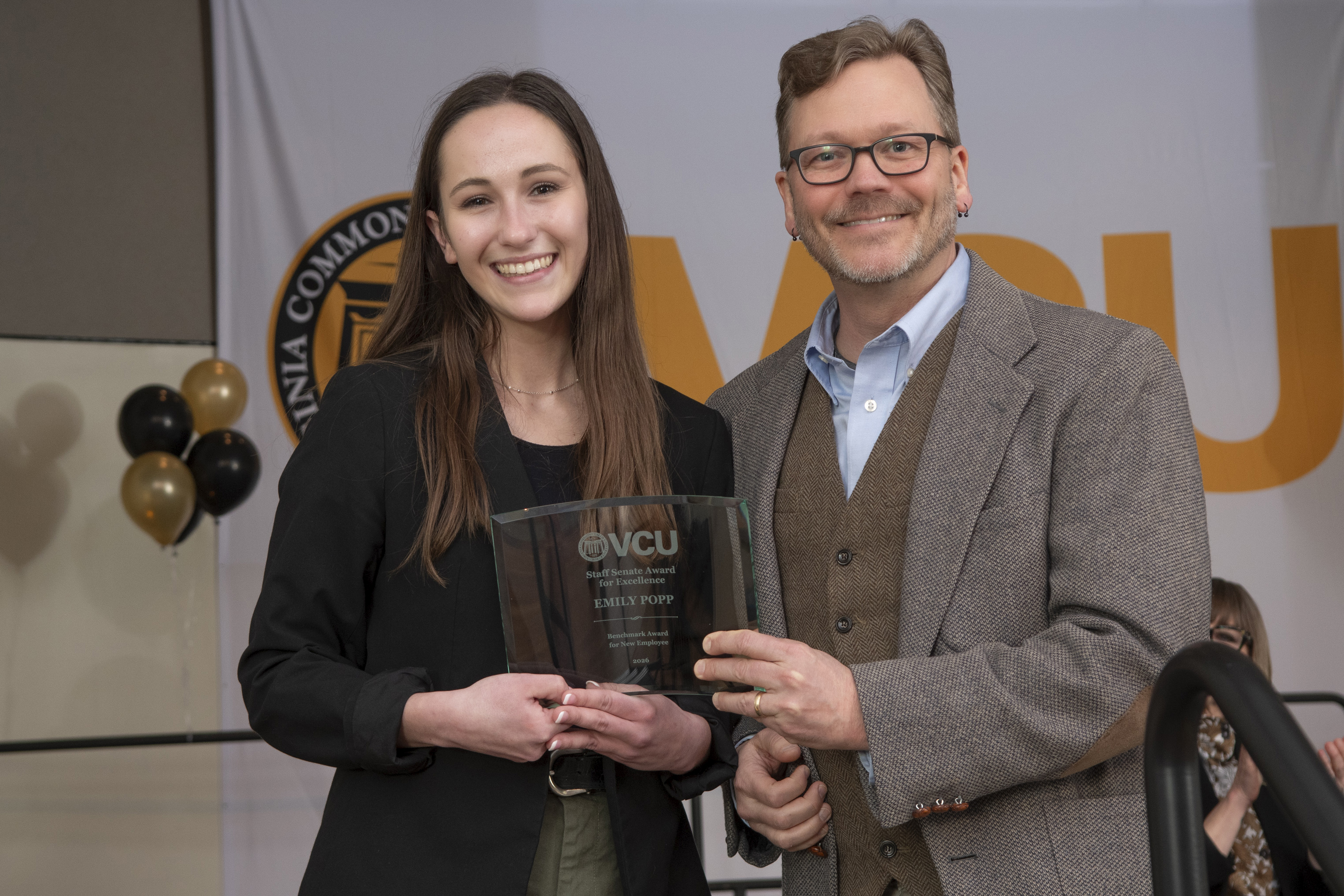 Emily Popp - New Employee Award recipient