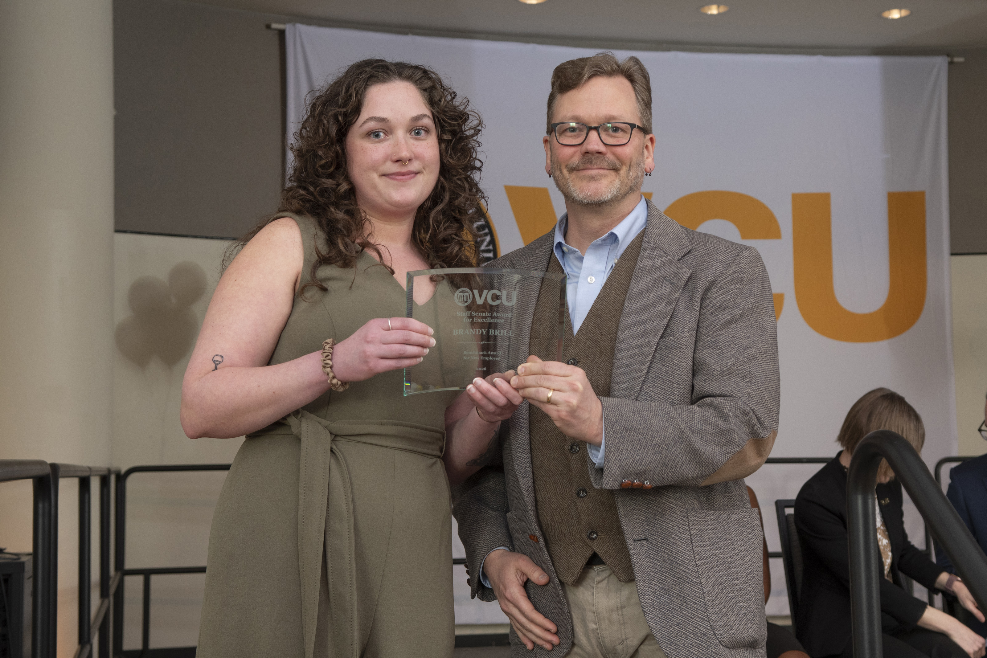 Brandy Brill - New Employee Award recipient