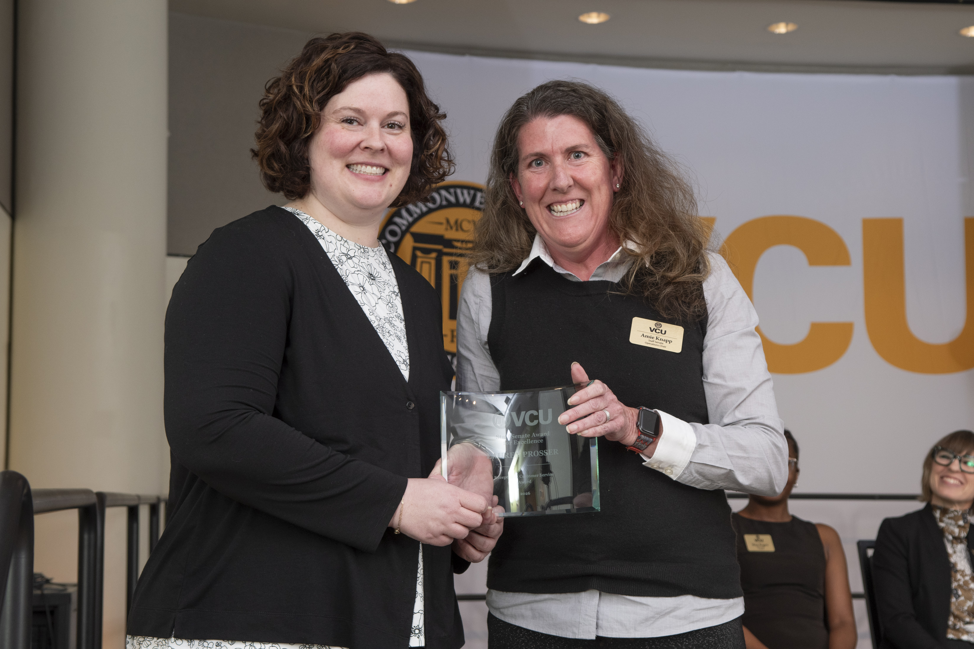 Lauren Prosser - Customer Service Award recipient